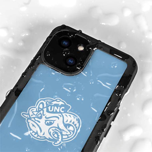University of North Carolina Mascot iPhone 15 Plus Waterproof Case
